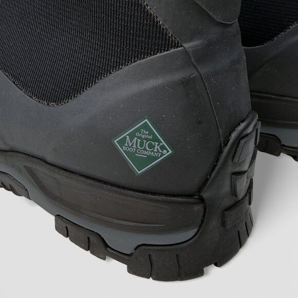 Muck Boot Men\'s Apex Mid Zip Waterproof Hiking Boots Black Size 14 AXMZ-000 NIB main image 8